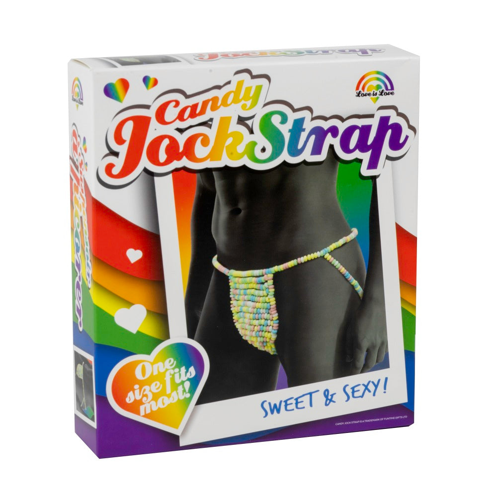 Vibrators, Sex Toy Kits and Sex Toys at Cloud9Adults - Rainbow Candy Jockstrap - Buy Sex Toys Online