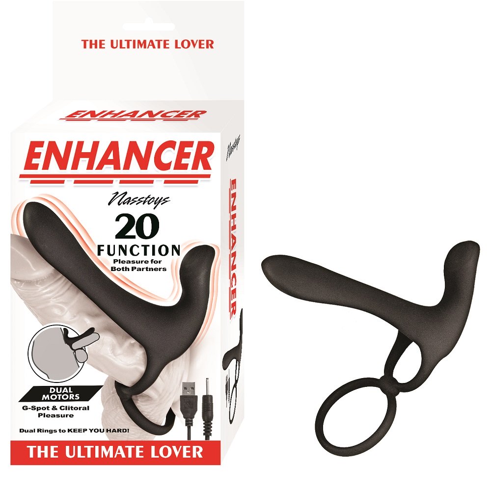 Vibrators, Sex Toy Kits and Sex Toys at Cloud9Adults - Enhancer The Ultimate Lover Black - Buy Sex Toys Online