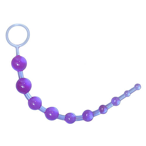 Vibrators, Sex Toy Kits and Sex Toys at Cloud9Adults - Loving Joy Anal Love Beads Purple - Buy Sex Toys Online