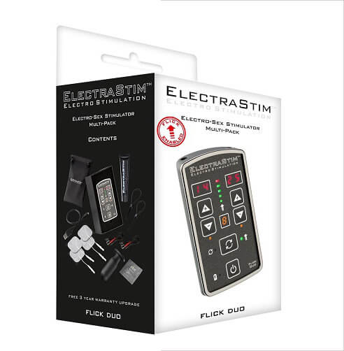 Vibrators, Sex Toy Kits and Sex Toys at Cloud9Adults - ElectraStim Flick Duo Stimulator Multi-Pack EM80-M - Buy Sex Toys Online