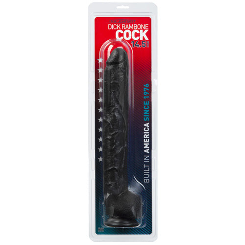 Vibrators, Sex Toy Kits and Sex Toys at Cloud9Adults - Doc Johnson Dick Rambone Black - Buy Sex Toys Online