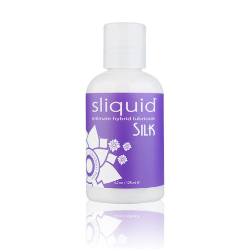 Vibrators, Sex Toy Kits and Sex Toys at Cloud9Adults - Sliquid Naturals Silk Hybrid Lubricant-125ml - Buy Sex Toys Online