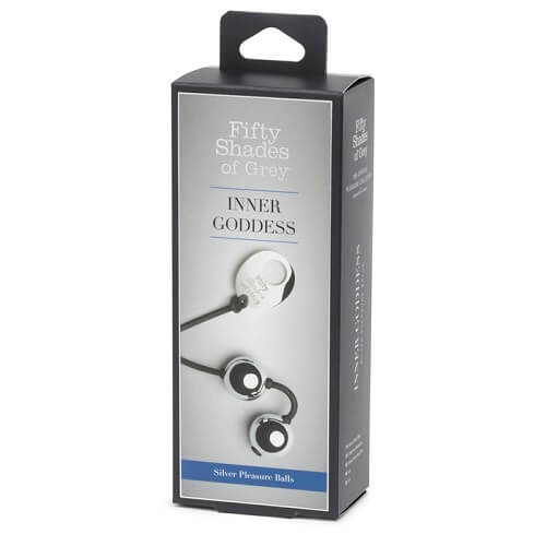 Vibrators, Sex Toy Kits and Sex Toys at Cloud9Adults - Fifty Shades of Grey Inner Goddess Silver Pleasure Balls - Buy Sex Toys Online
