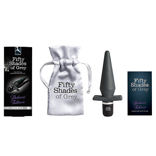 Vibrators, Sex Toy Kits and Sex Toys at Cloud9Adults - Fifty Shades of Grey Delicious Fullness Vibrating Butt Plug - Buy Sex Toys Online