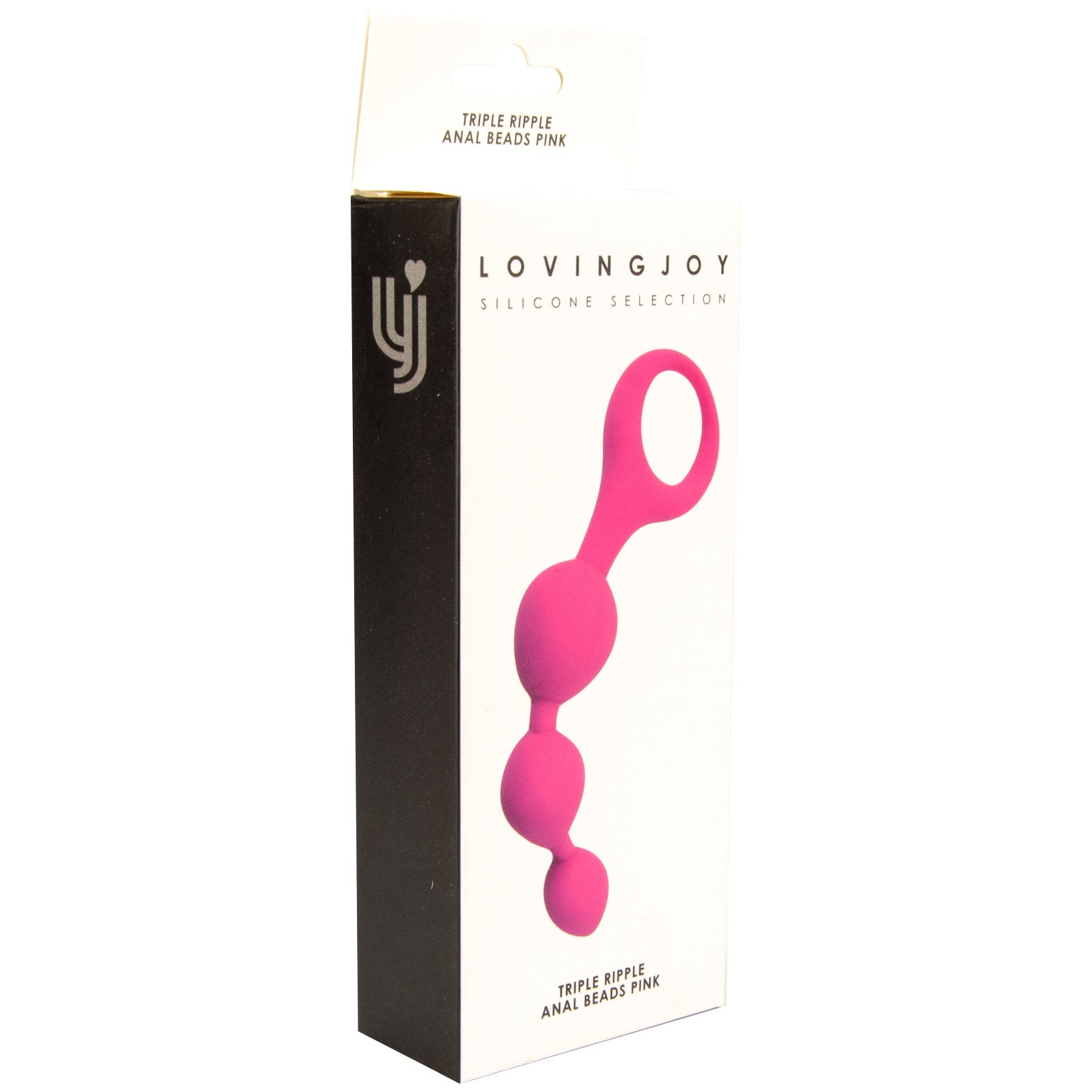 Vibrators, Sex Toy Kits and Sex Toys at Cloud9Adults - Loving Joy Triple Ripple Anal Beads-Pink - Buy Sex Toys Online