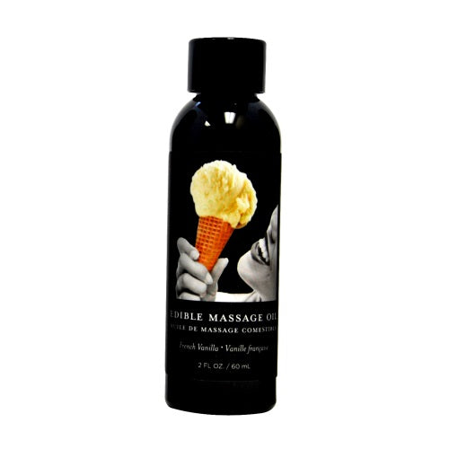 Vibrators, Sex Toy Kits and Sex Toys at Cloud9Adults - Earthly Body Edible Massage Oil 2oz - Buy Sex Toys Online