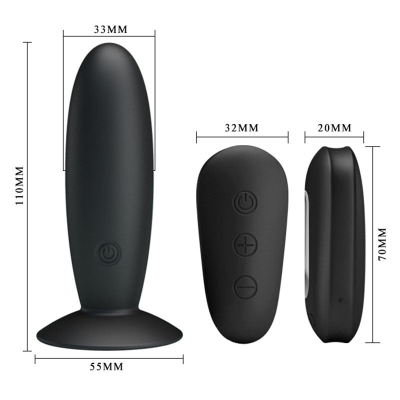 Vibrators, Sex Toy Kits and Sex Toys at Cloud9Adults - Mr Play Remote Control Vibrating Anal Plug - Buy Sex Toys Online