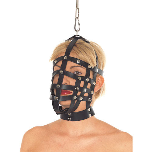 Vibrators, Sex Toy Kits and Sex Toys at Cloud9Adults - Leather Muzzle Mask - Buy Sex Toys Online