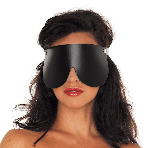 Vibrators, Sex Toy Kits and Sex Toys at Cloud9Adults - Leather Blindfold - Buy Sex Toys Online