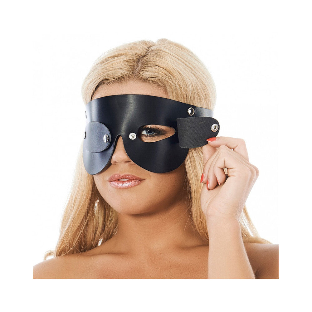 Vibrators, Sex Toy Kits and Sex Toys at Cloud9Adults - Leather Blindfold With Detachable Blinkers - Buy Sex Toys Online