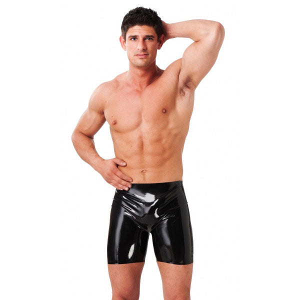 Vibrators, Sex Toy Kits and Sex Toys at Cloud9Adults - Latex Mens Bermuda Shorts - Buy Sex Toys Online