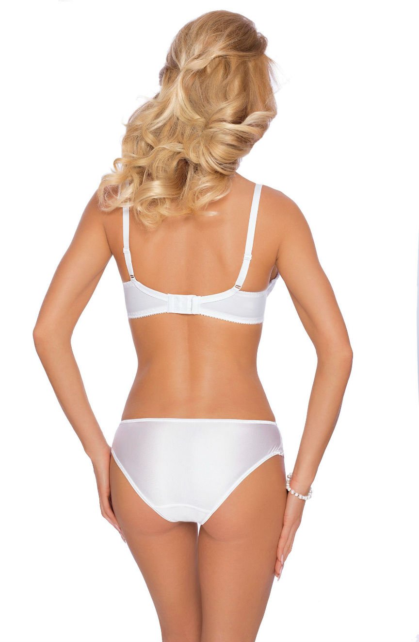 Vibrators, Sex Toy Kits and Sex Toys at Cloud9Adults - Roza Kalisi Soft Cup Bra White - Buy Sex Toys Online
