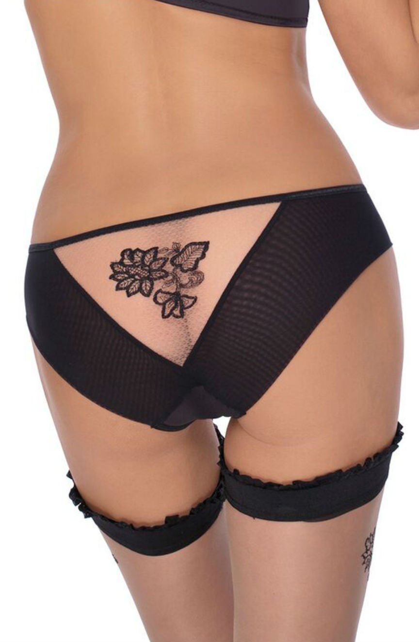 Vibrators, Sex Toy Kits and Sex Toys at Cloud9Adults - Roza Mehendi Brief Black - Buy Sex Toys Online