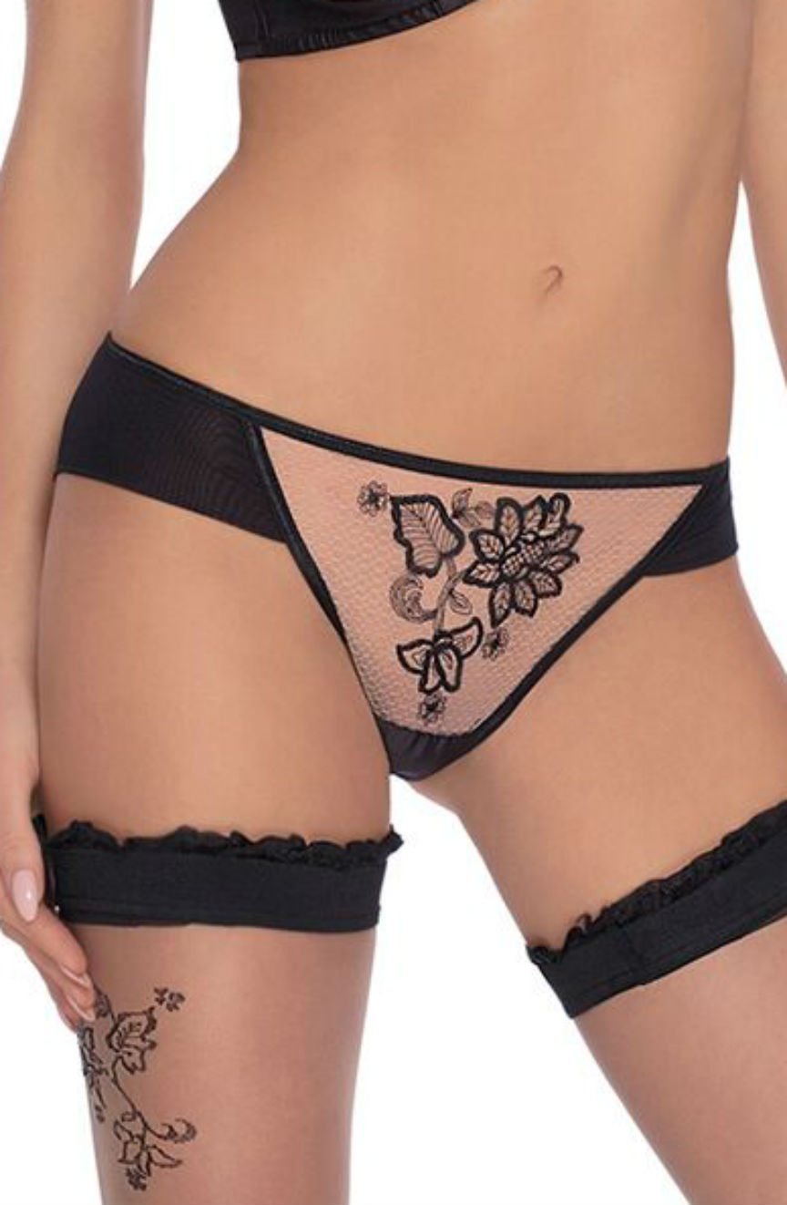 Vibrators, Sex Toy Kits and Sex Toys at Cloud9Adults - Roza Mehendi Brief Black - Buy Sex Toys Online