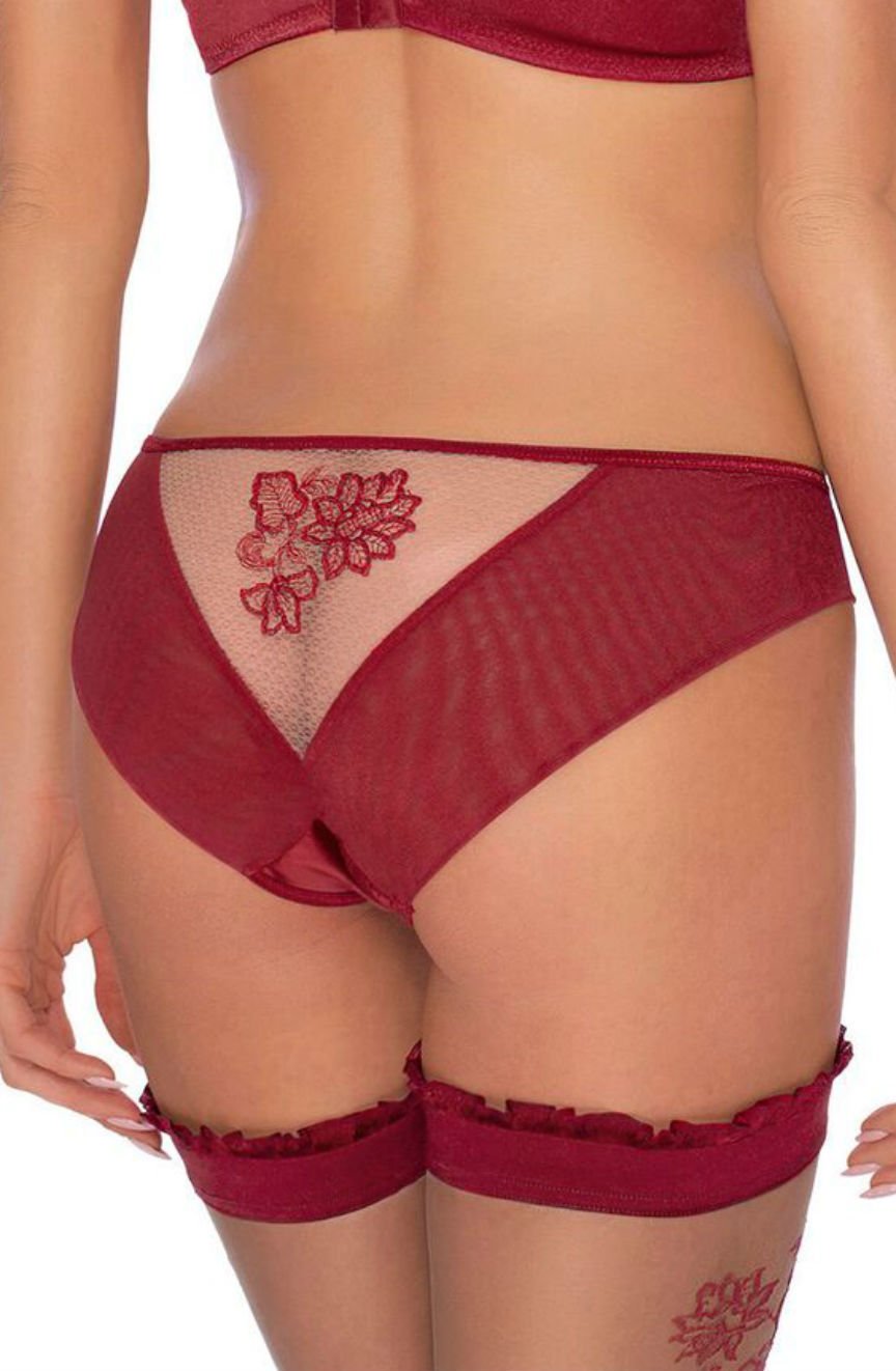 Vibrators, Sex Toy Kits and Sex Toys at Cloud9Adults - Roza Mehendi Brief Claret - Buy Sex Toys Online