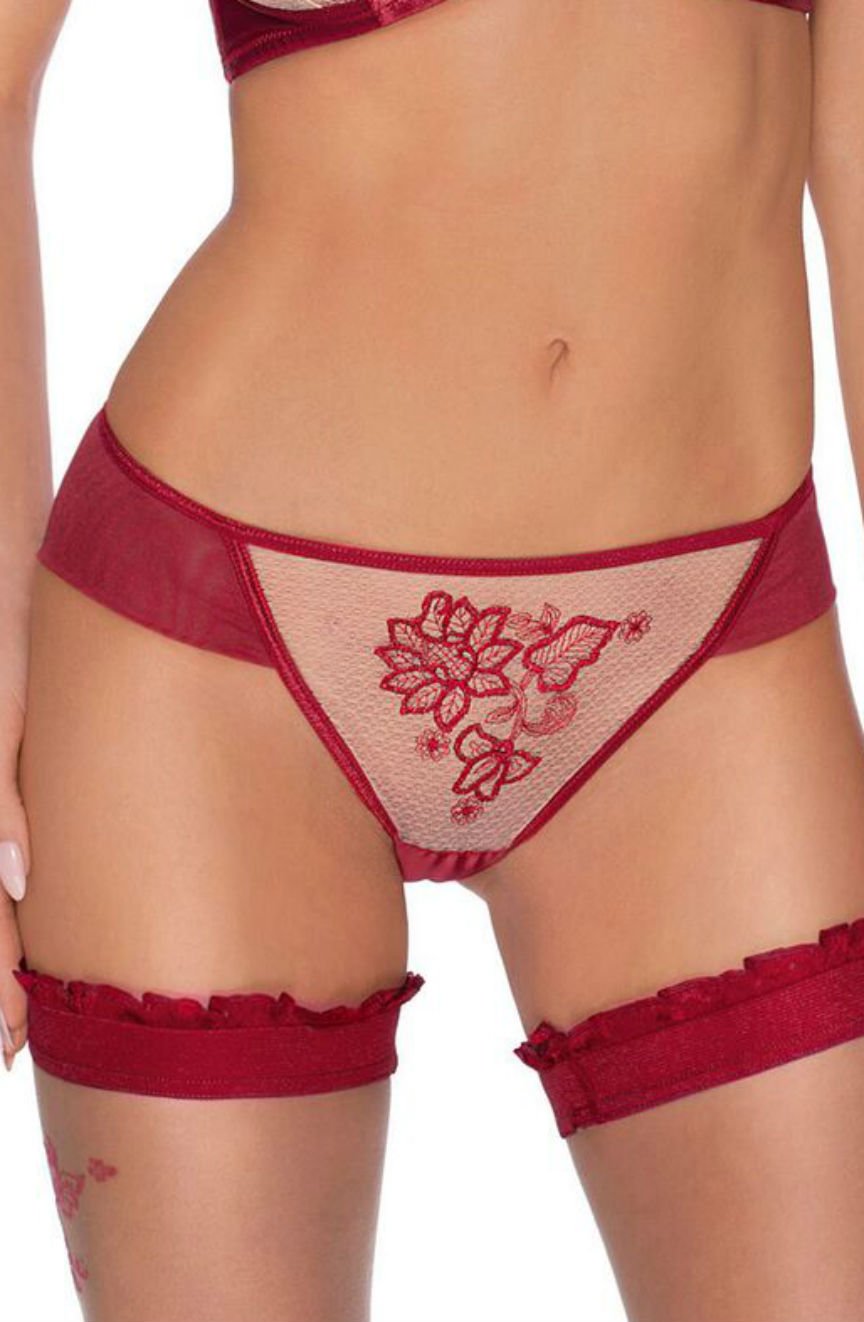 Vibrators, Sex Toy Kits and Sex Toys at Cloud9Adults - Roza Mehendi Brief Claret - Buy Sex Toys Online