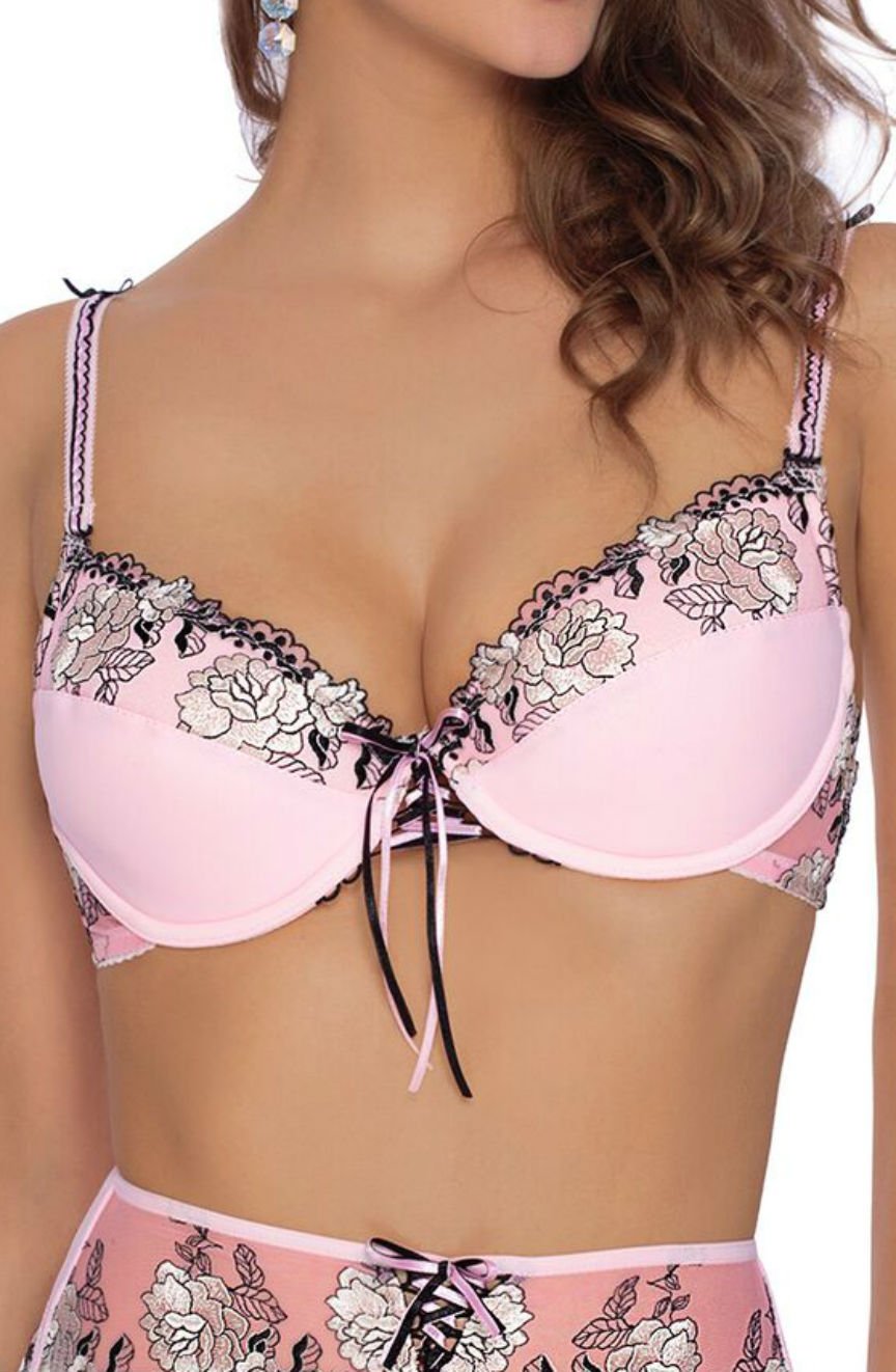 Vibrators, Sex Toy Kits and Sex Toys at Cloud9Adults - Roza Natali Pink Bra - Buy Sex Toys Online