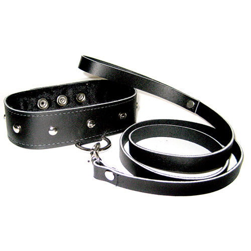 Vibrators, Sex Toy Kits and Sex Toys at Cloud9Adults - SportSheets Leather Leash And Collar - Buy Sex Toys Online